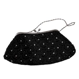 VINTAGE Beaded Mini Bag Clutch Bag